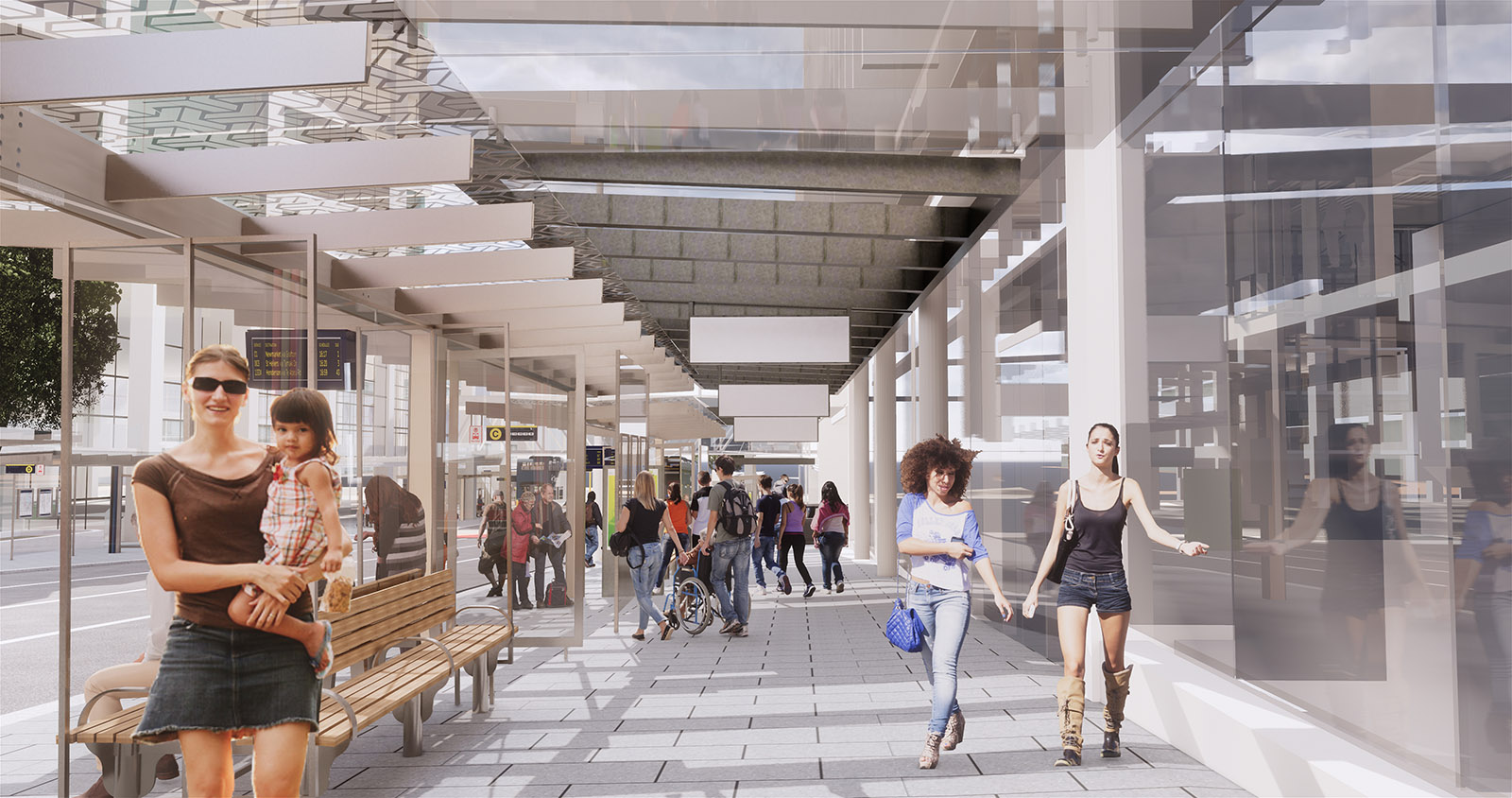 Lower Albert Street Bus Interchange
