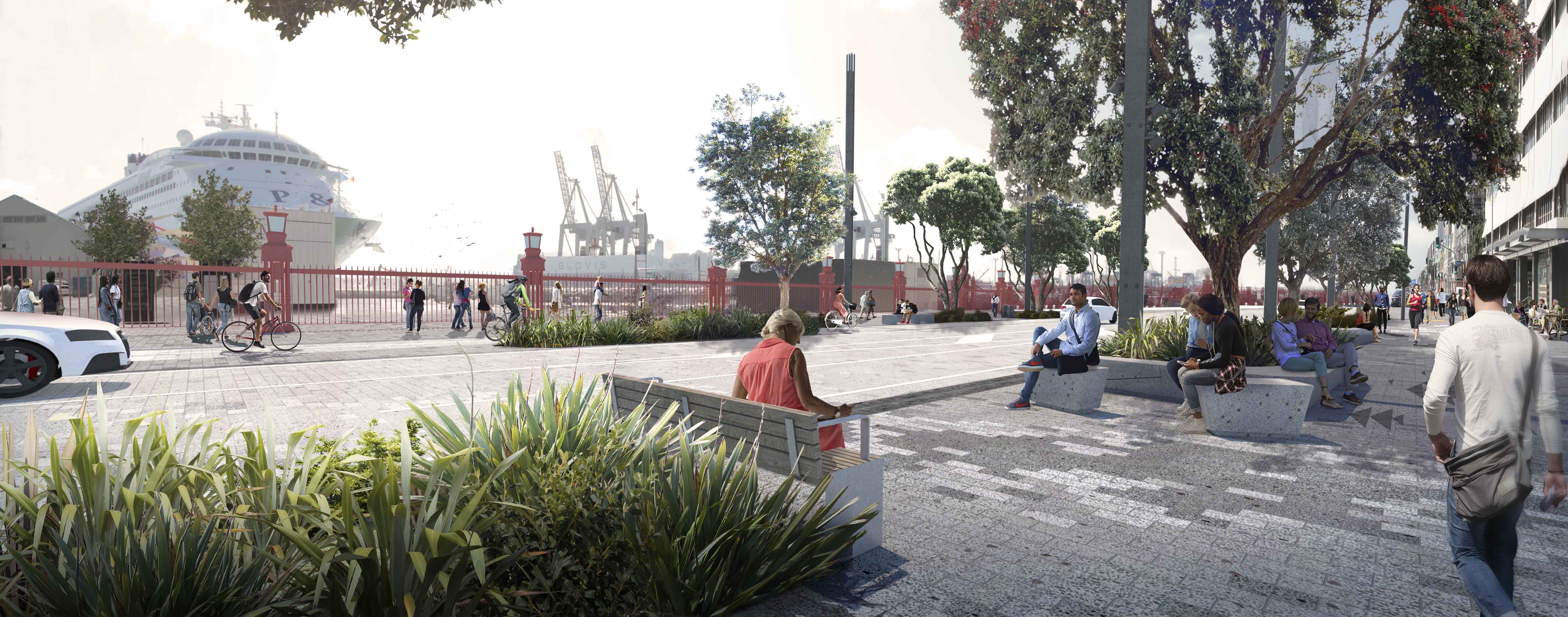 Quay Street Seawall strengthening
